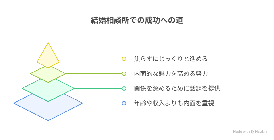 結婚相談所で幸せを掴むためのポイント