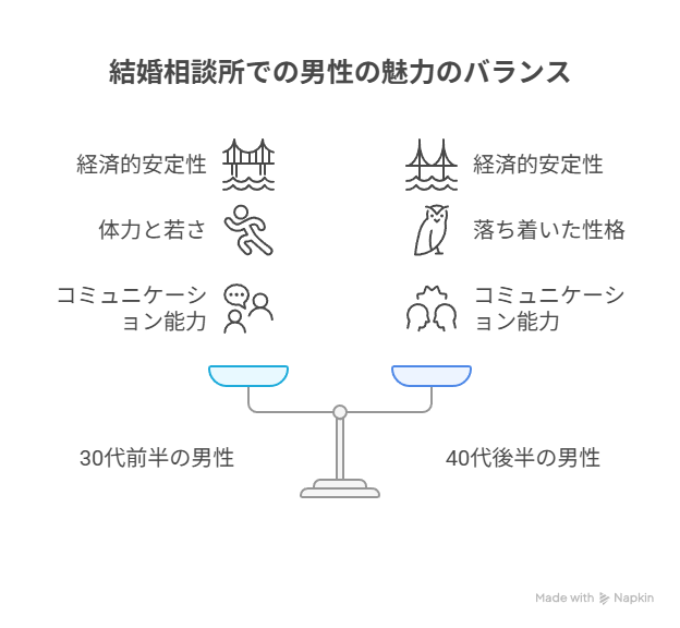 結婚相談所で一番モテる男性の年齢は？