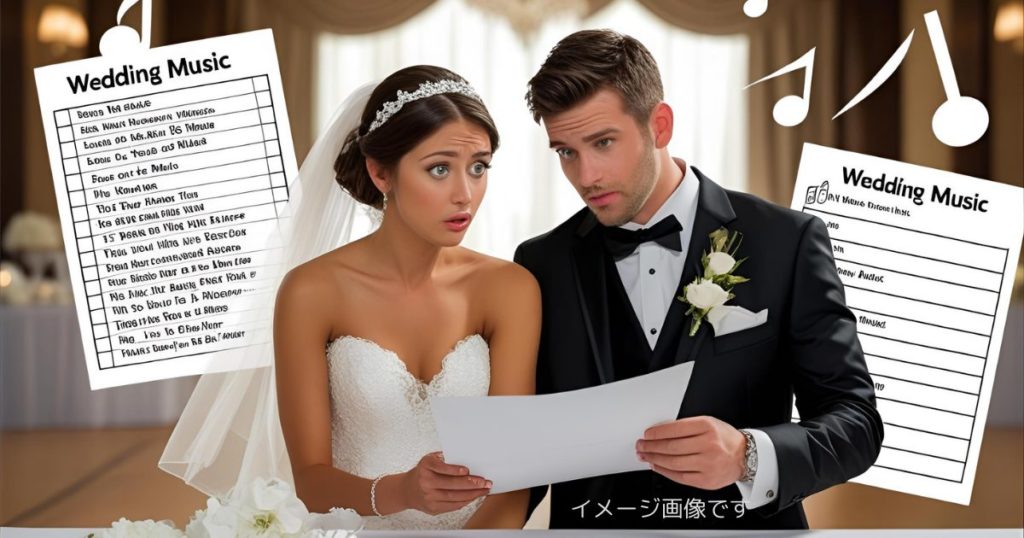 結婚式BGM ドン引きを避けるための選曲ポイント