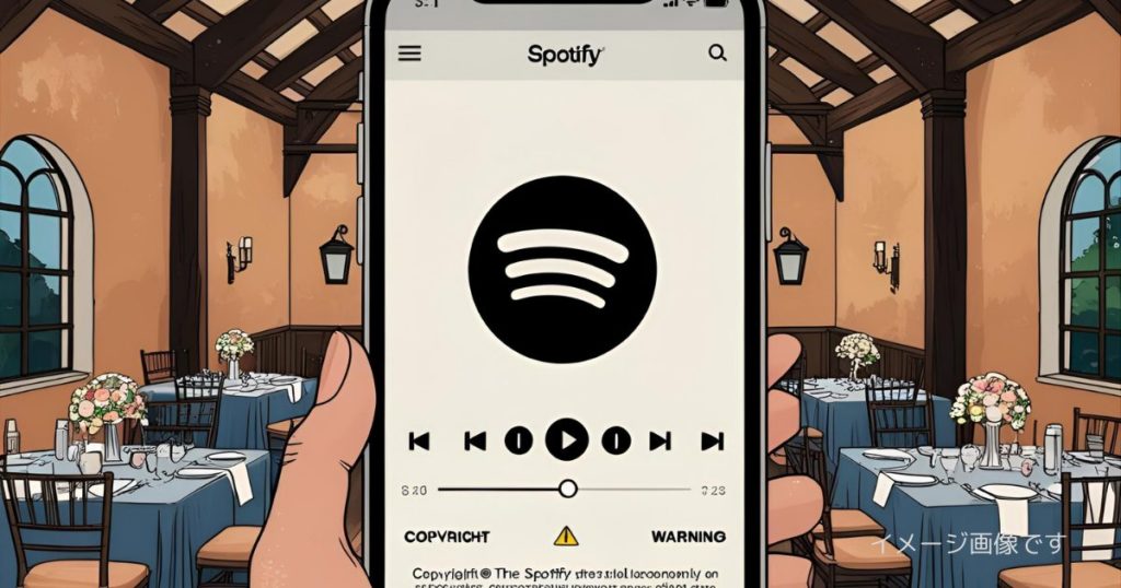 結婚式でSpotifyを使うのは著作権違反?正しい選曲方法とは